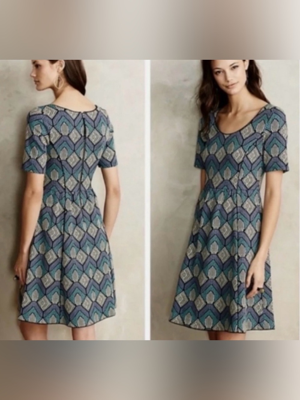 Anthropologie Hollyhock Dress by HD in Paris -M